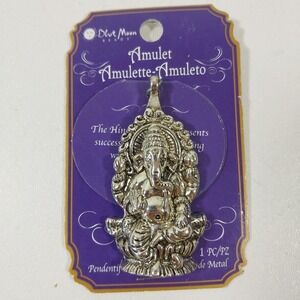 The Hindu Ganesh Amulet Metal  Pendant